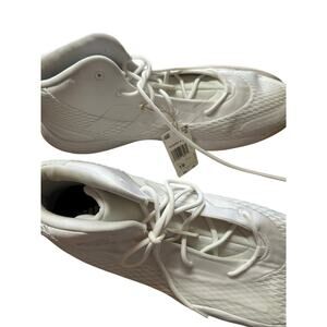 Adidas Men’s Exhibit A Mid 2 Basketball Shoes Sz 19 779001 White Nwob